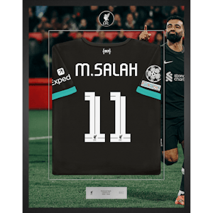 Limited Edition Framed Mohamed Salah Shirt