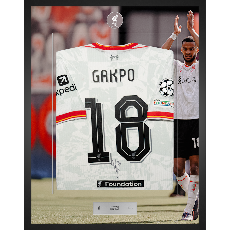 Limited Edition Framed Cody Gakpo Shirt