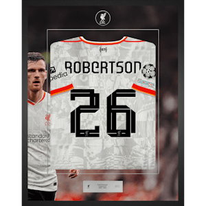 Limited Edition Framed Andrew Robertson Shirt