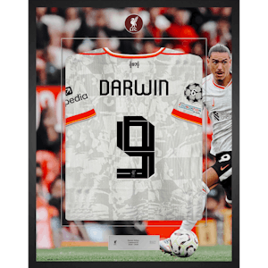 Limited Edition Framed Darwin Nunez Shirt