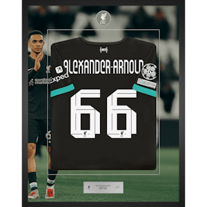 Limited Edition Framed Trent Alexander-Arnold Shirt
