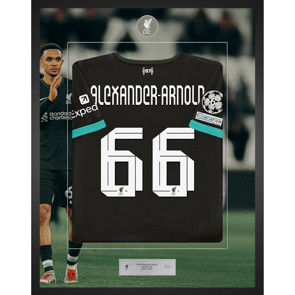 Limited Edition Framed Trent Alexander-Arnold Shirt