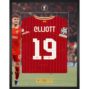 Limited Edition Framed Harvey Elliott Shirt