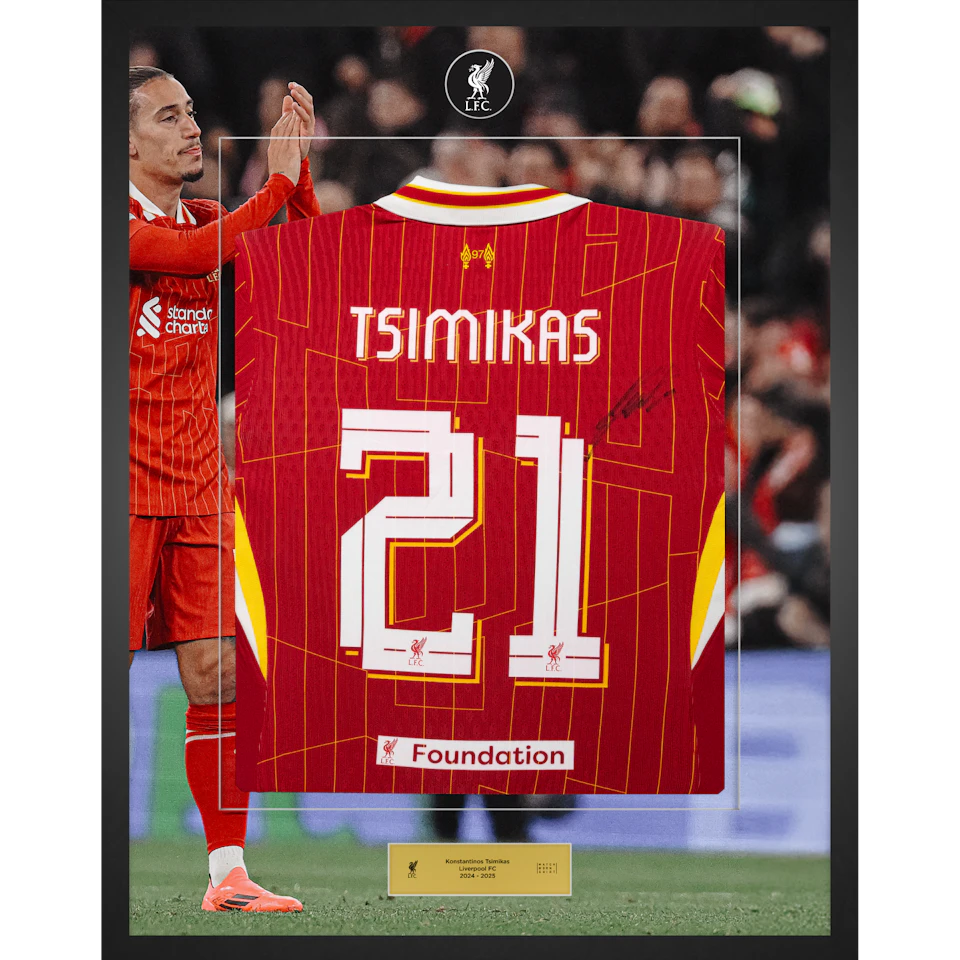 Limited Edition Framed Konstantinos Tsimikas Shirt