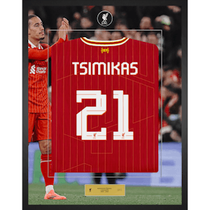 Limited Edition Framed Konstantinos Tsimikas Shirt