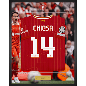 Limited Edition Framed Federico Chiesa Shirt