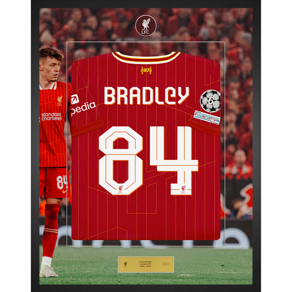 Limited Edition Framed Conor Bradley Shirt