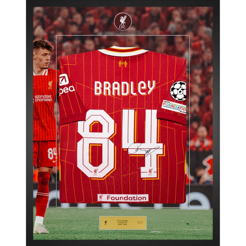 Limited Edition Framed Conor Bradley Shirt