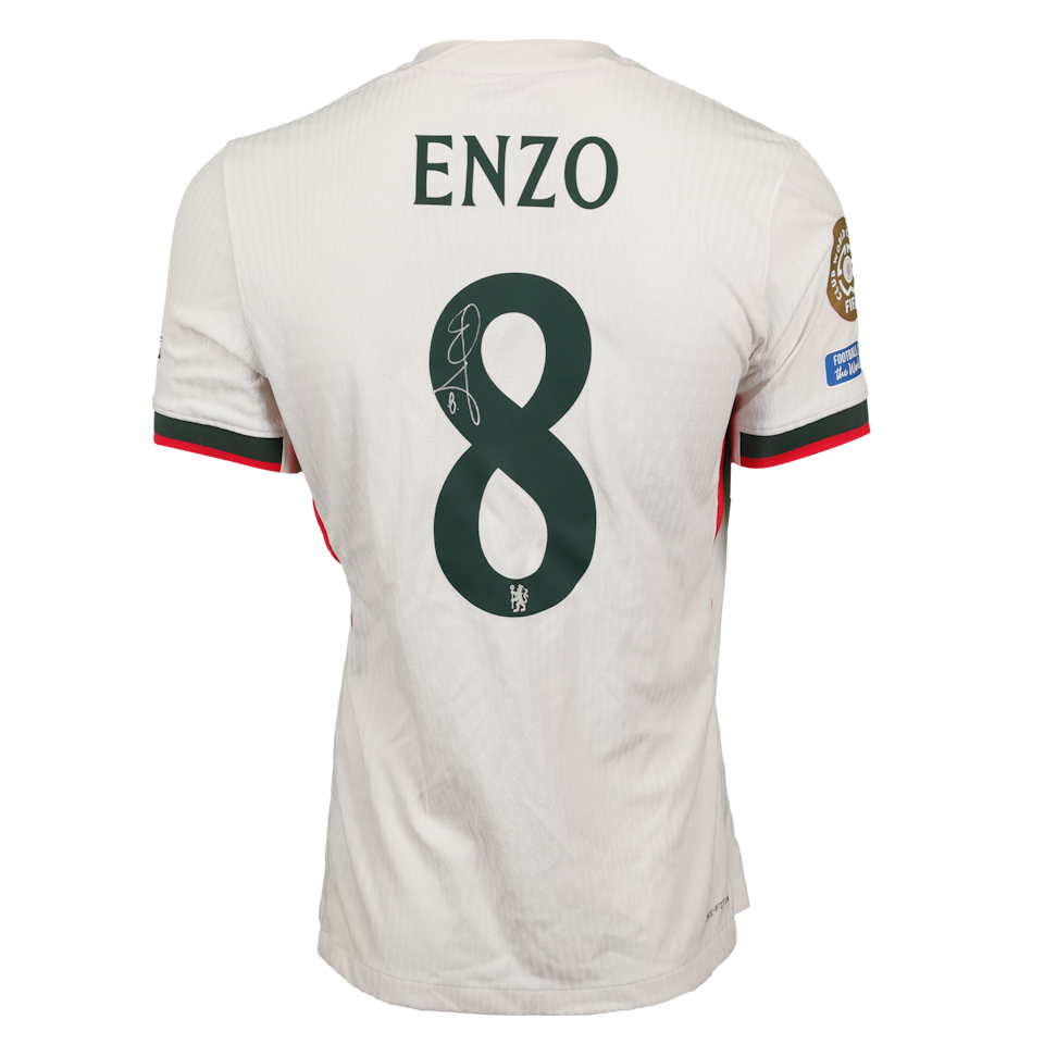 Enzo Fernández Chelsea shirt