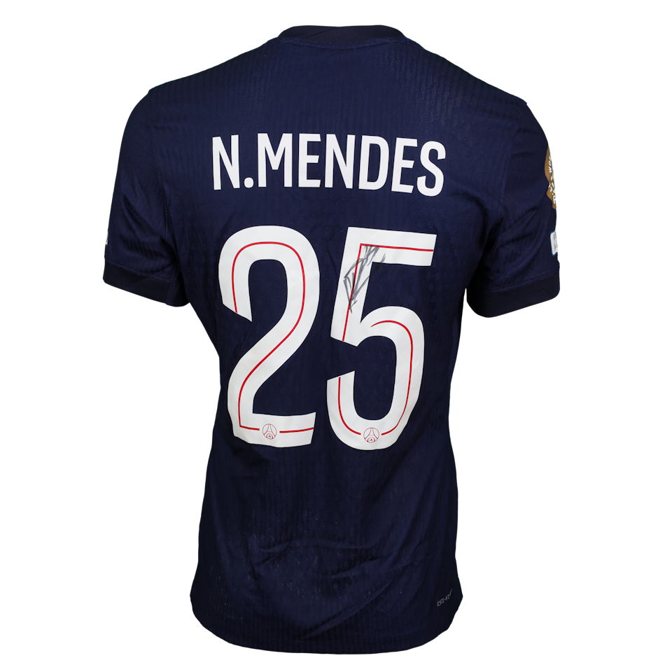 Nuno Mendes Paris Saint-Germain shirt