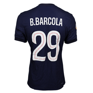 Bradley Barcola Paris Saint-Germain shirt