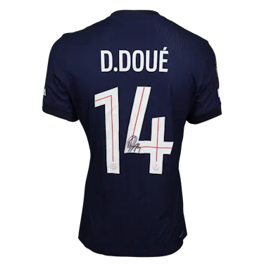 来自Paris Saint-Germain的Désiré Doué球衣