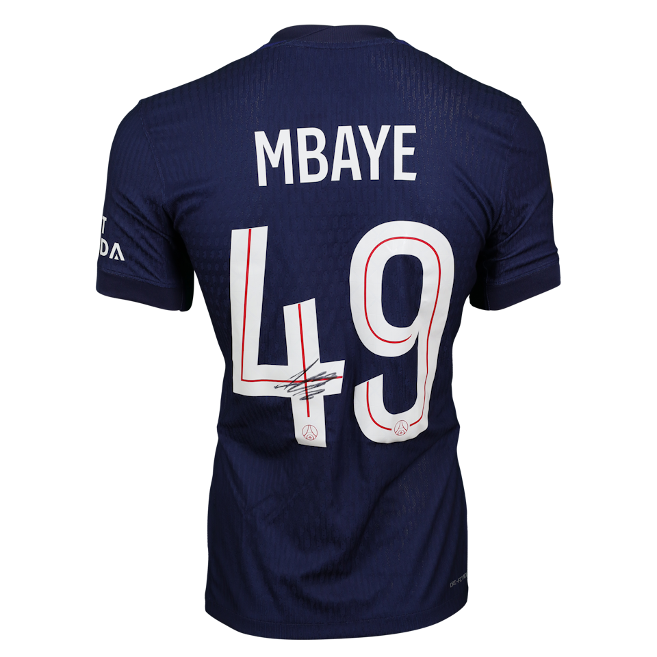 Maillot de Ibrahim Mbaye (Paris Saint-Germain)