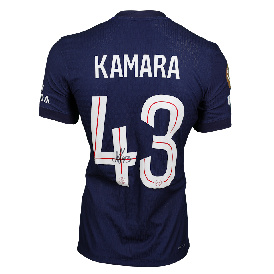 Noham Kamara Paris Saint-Germain jersey