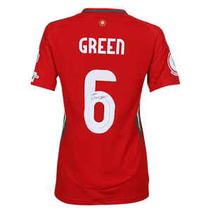Josie Green Wales W jersey