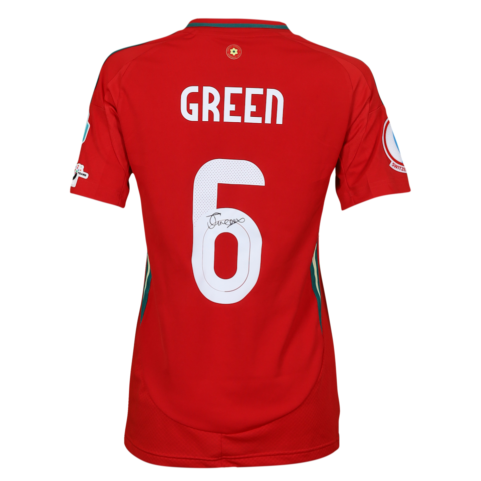 Josie Green Wales W jersey