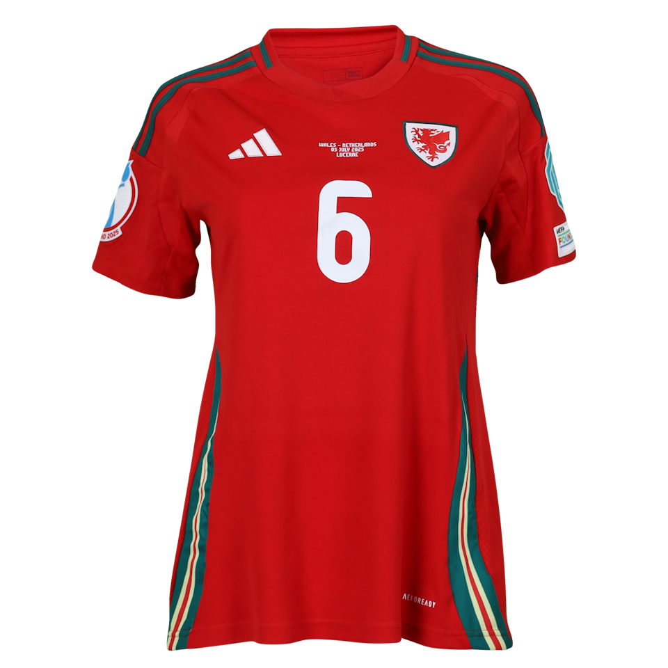 Josie Green Wales W jersey