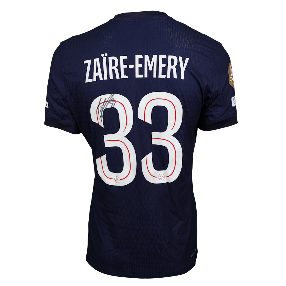 Warren Zaire Emery Paris Saint-Germain shirt
