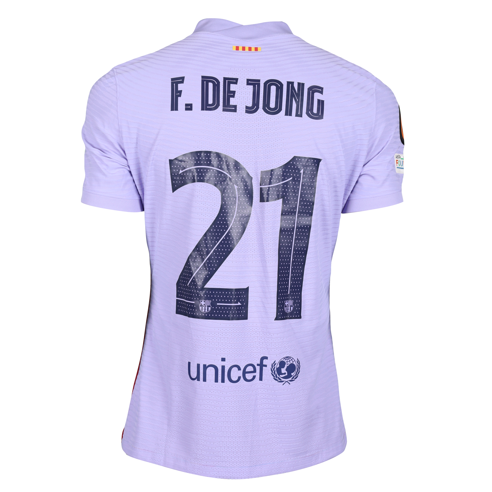 FC Barcelona F. DE JONG 21 ユニフォーム Mサイズ Nike Barcelona Home F. de Jong 21 Jersey 2023-2024 (La Liga)