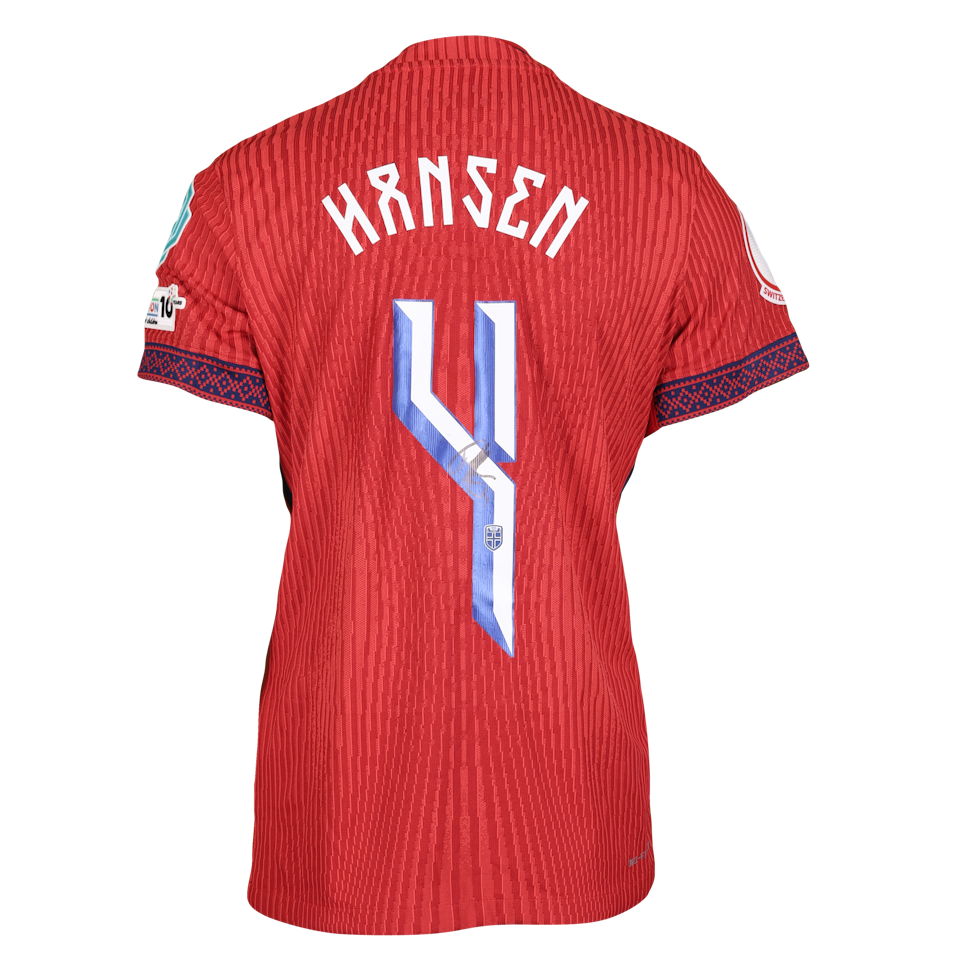 Norway W 팀의 Tuva Hansen 셔츠