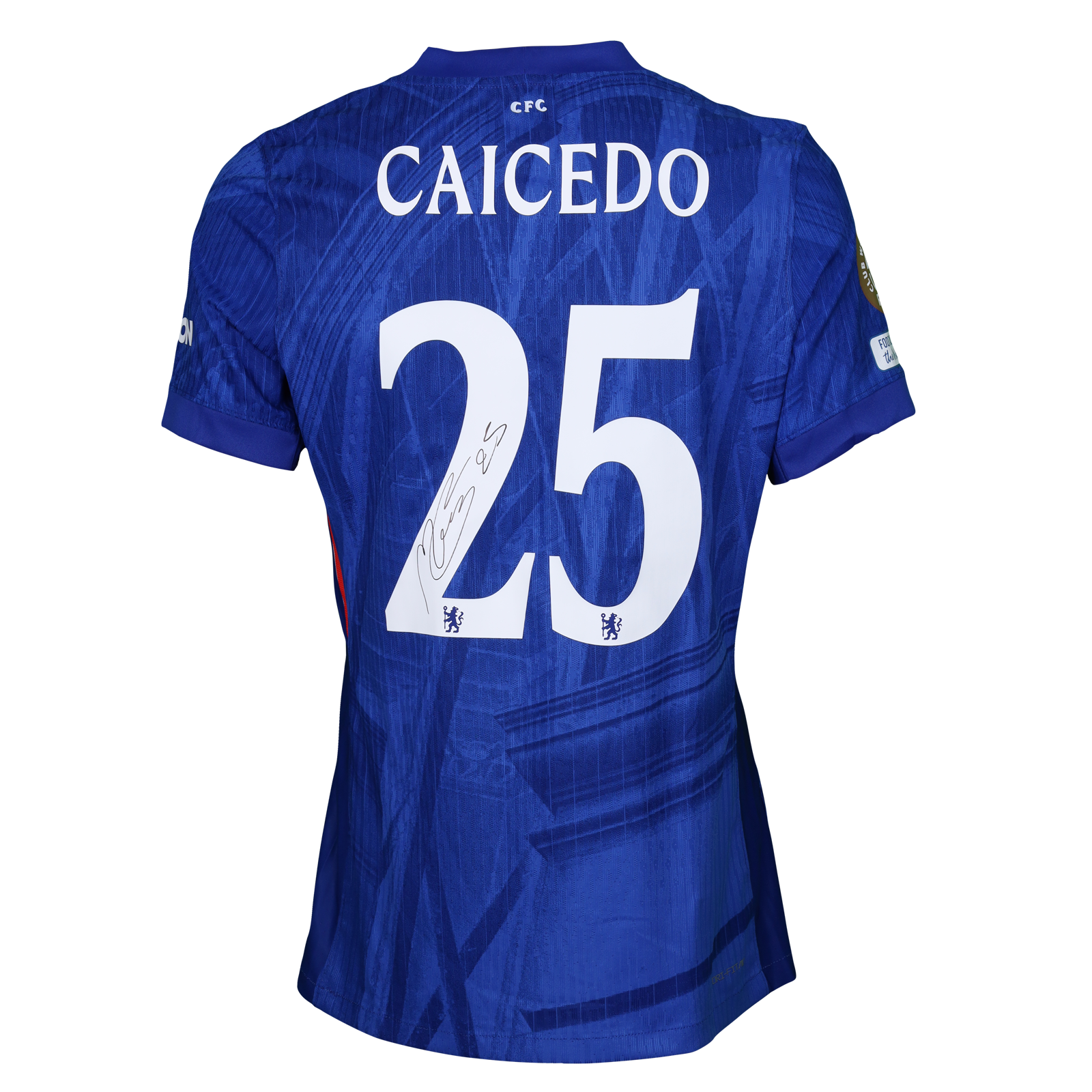 Moisés Caicedo | Chelsea - Paris Saint Germain | MatchWornShirt