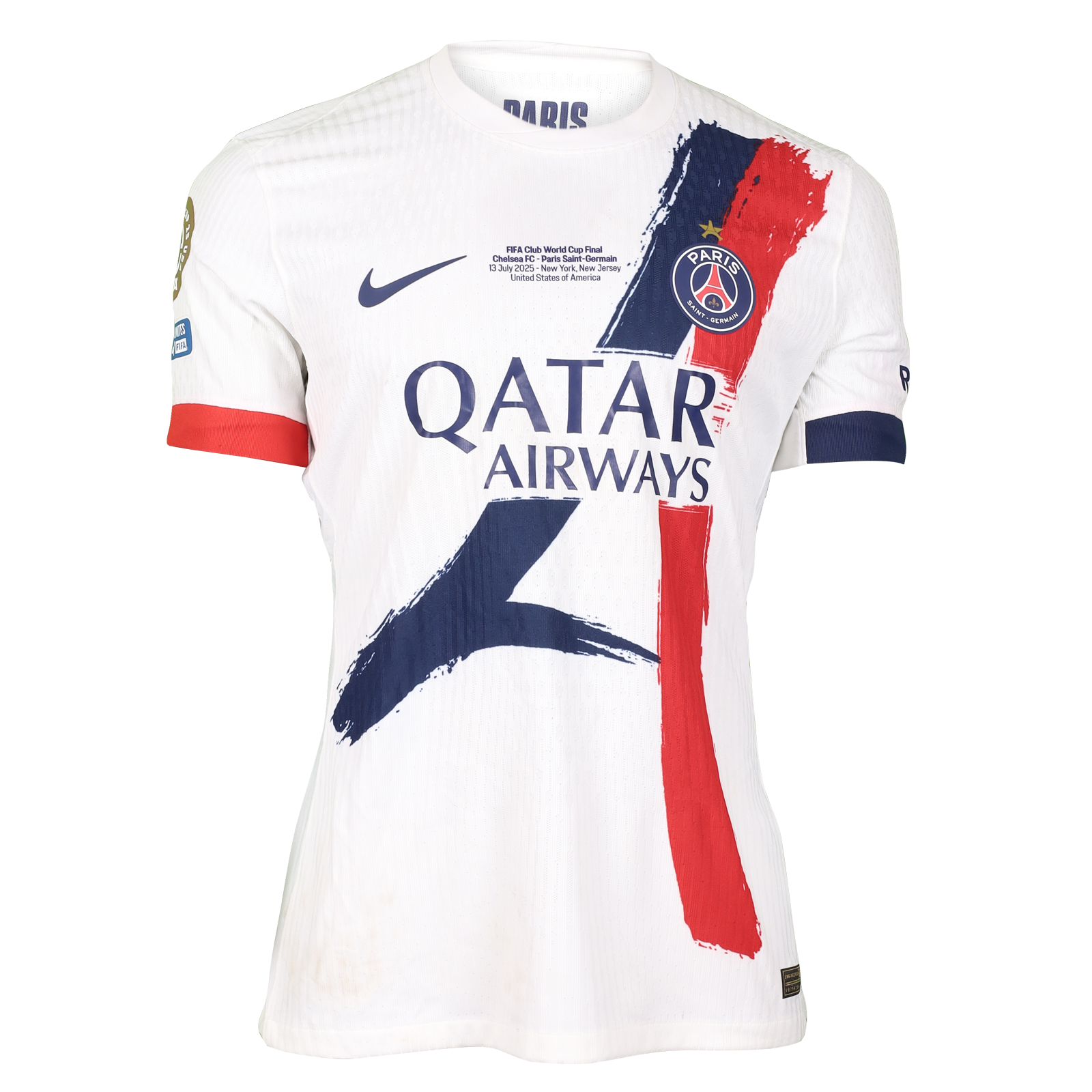 パリ・サンジェルマン HAKIMI サイン入りジャージ Achraf Hakimi | Chelsea - Paris Saint Germain | MatchWornShirt