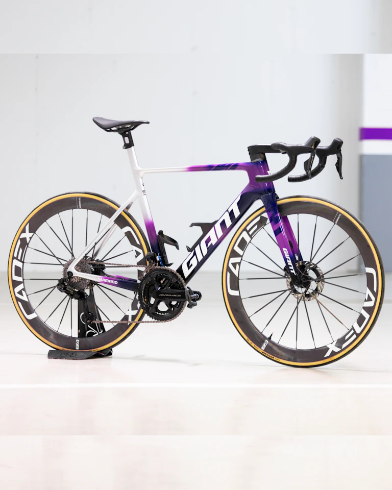 Team Jayco AlUla Cycling Camp & Race Bike