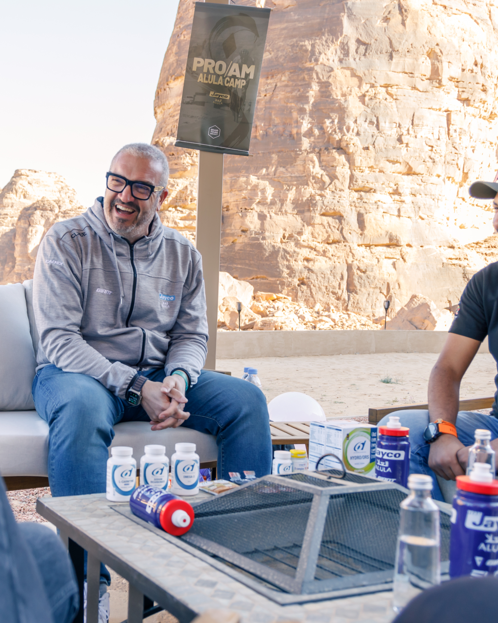 Team Jayco AlUla Cycling Camp & Race Bike