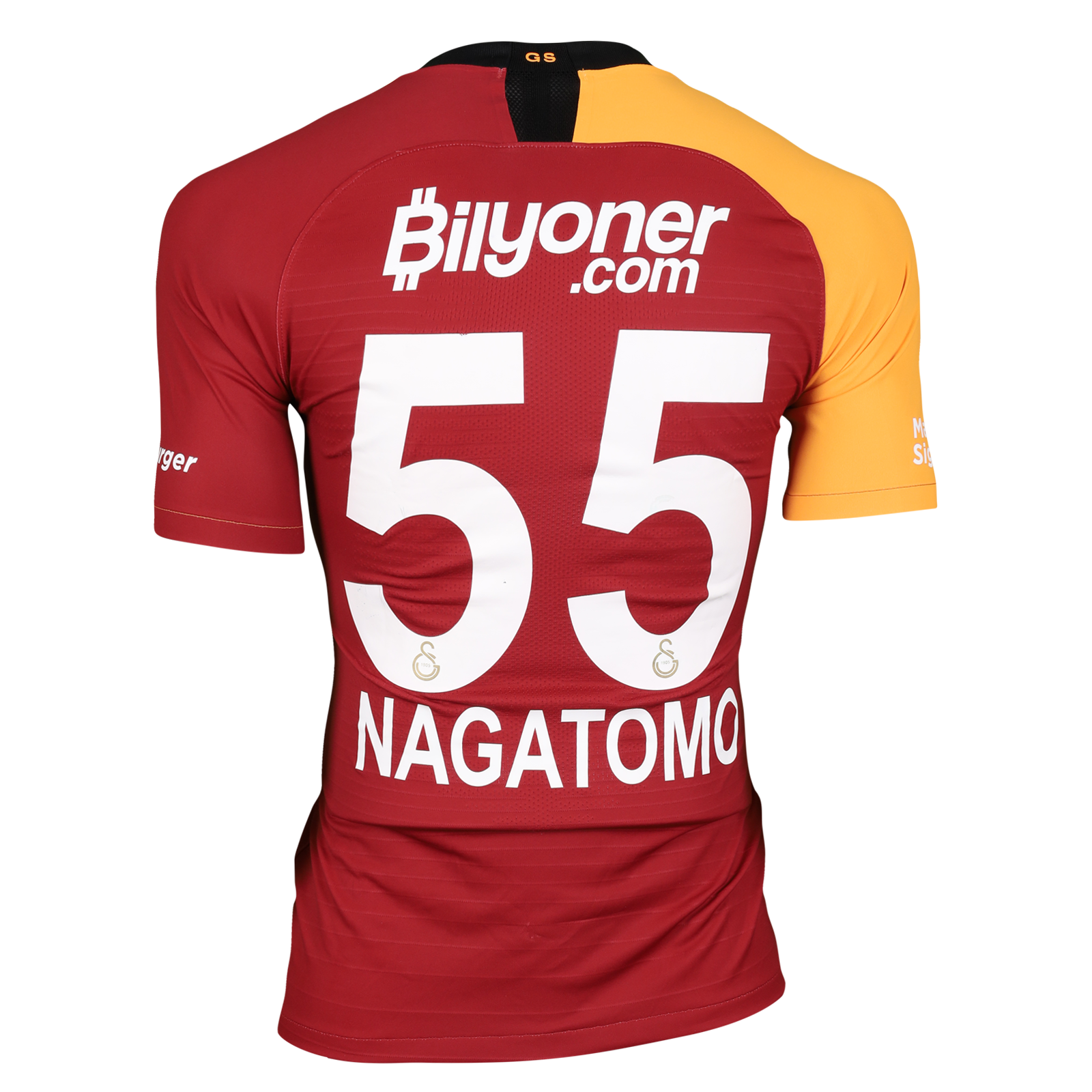 Yūto Nagatomo | Galatasaray - 2019/20 -Super Lig | MatchWornShirt