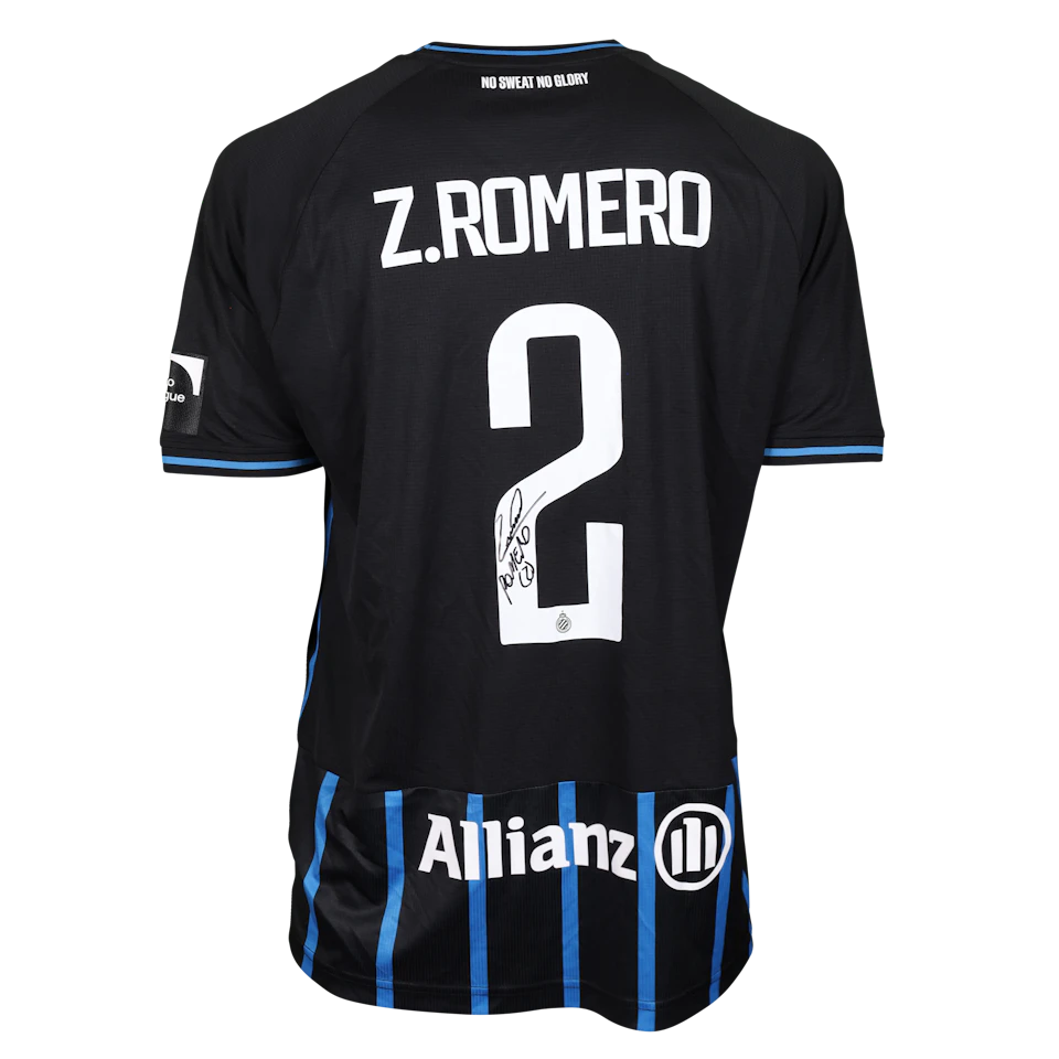 Z Romero Club Brugge shirt