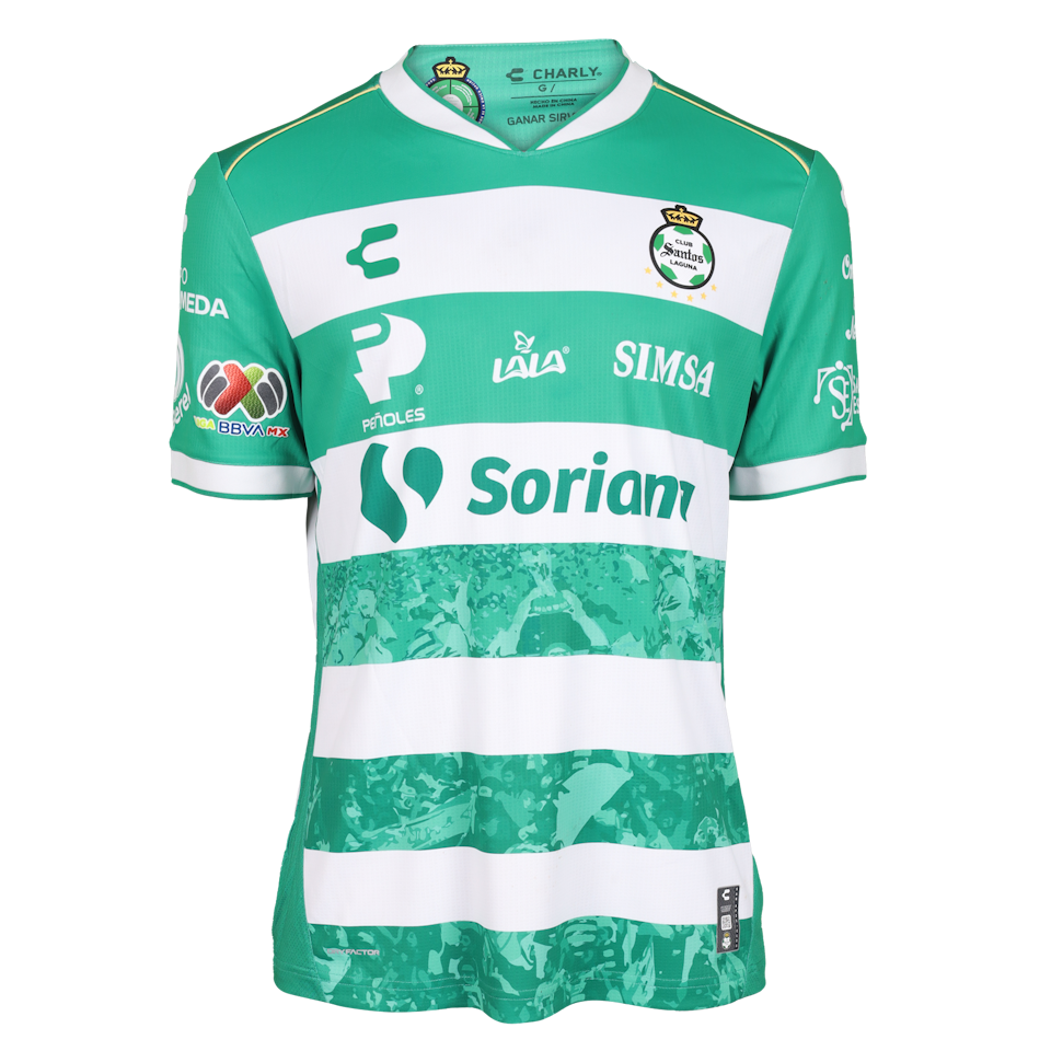 Óscar Haret Ortega Gatica Santos Laguna jersey