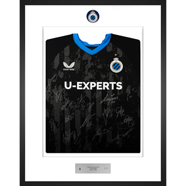 Limited Edition Framed Squad Signed Shirt | Club Brugge