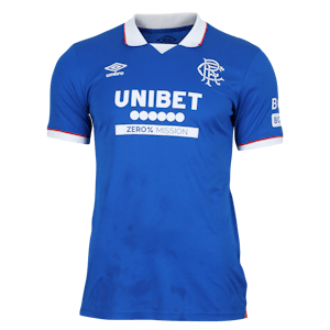 Rangers 팀의 Kieran Dowell 셔츠