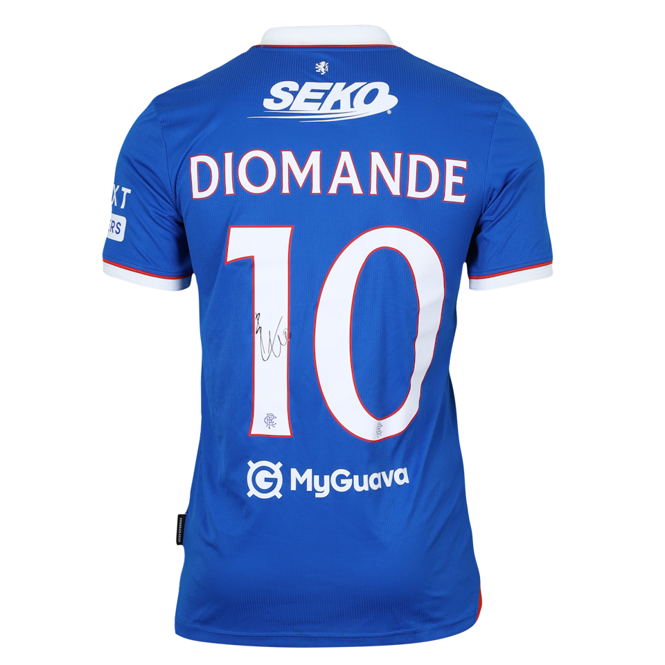 Mohamed Diomande Rangers shirt