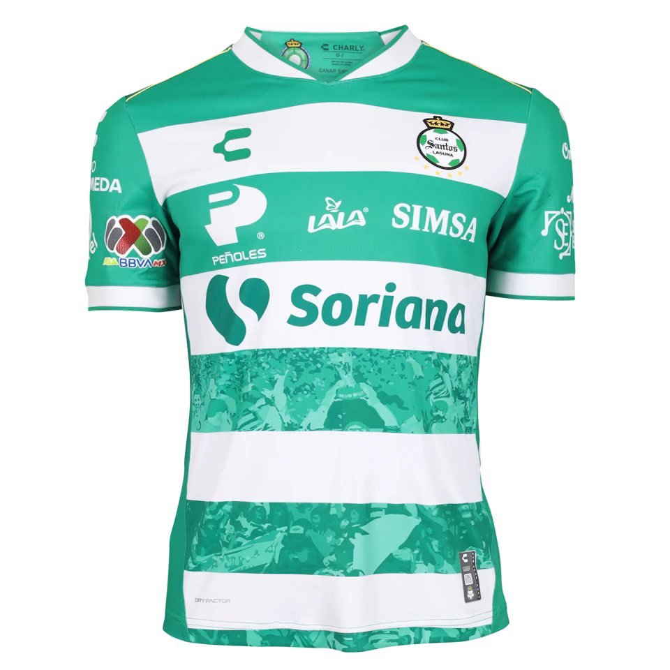 Jordan Carrillo Rodríguez Santos Laguna shirt