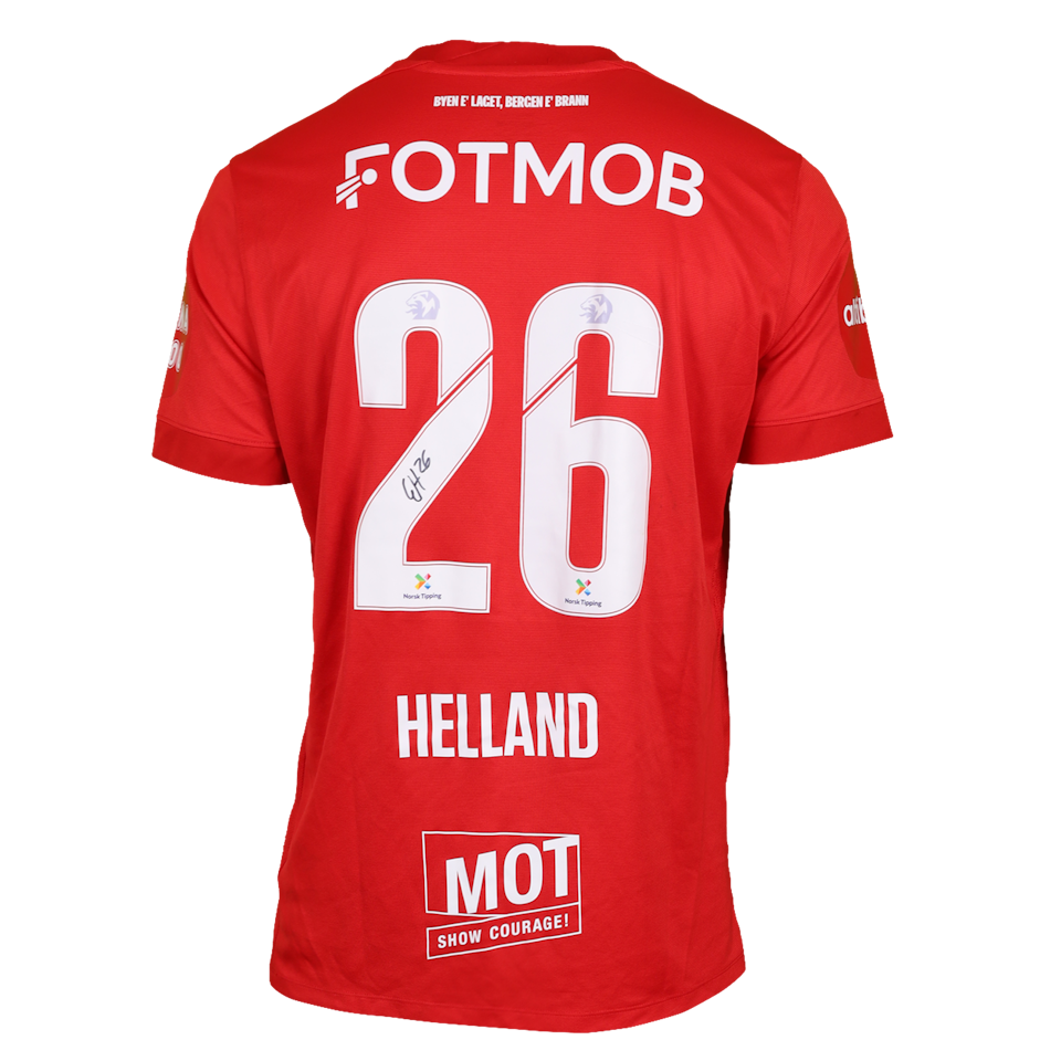 Eivind Fauske Helland SK Brann jersey