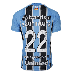 Martin Braithwaite Christensen Grêmio camisa.