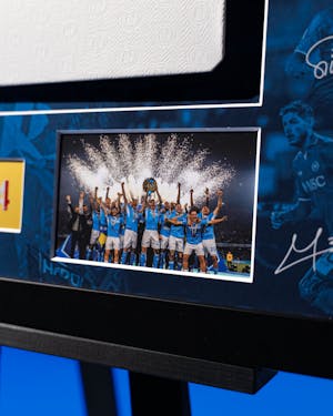 SSC Napoli Limited Edition Scudetto Frame