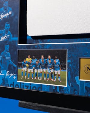SSC Napoli Limited Edition Scudetto Frame