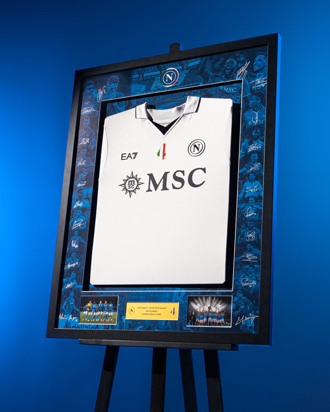 SSC Napoli Limited Edition Scudetto Frame