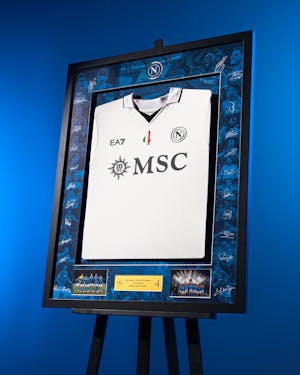 SSC Napoli Limited Edition Scudetto Frame