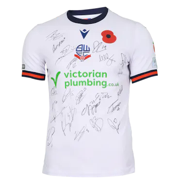 Squad Signed Shirt | Bolton Wanderers