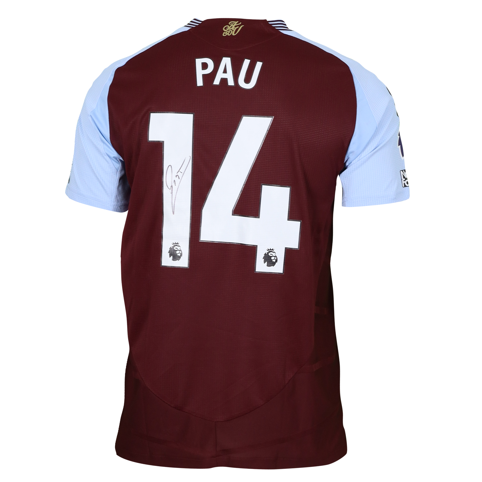 Pau Torres | Aston Villa | Aston Villa v Tottenham | MatchWornShirt