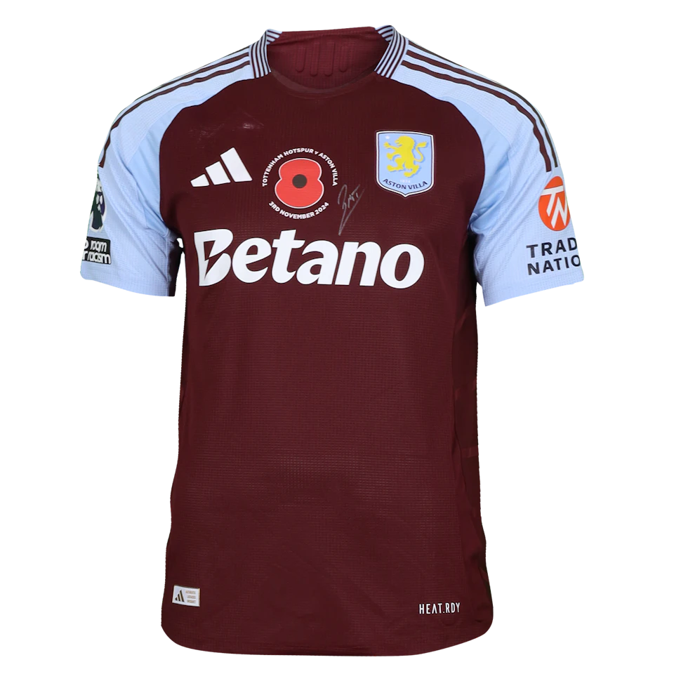 Pau Torres | Aston Villa | Aston Villa v Tottenham | MatchWornShirt