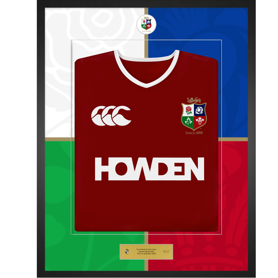 Limited Edition Framed Squad Signed Shirt