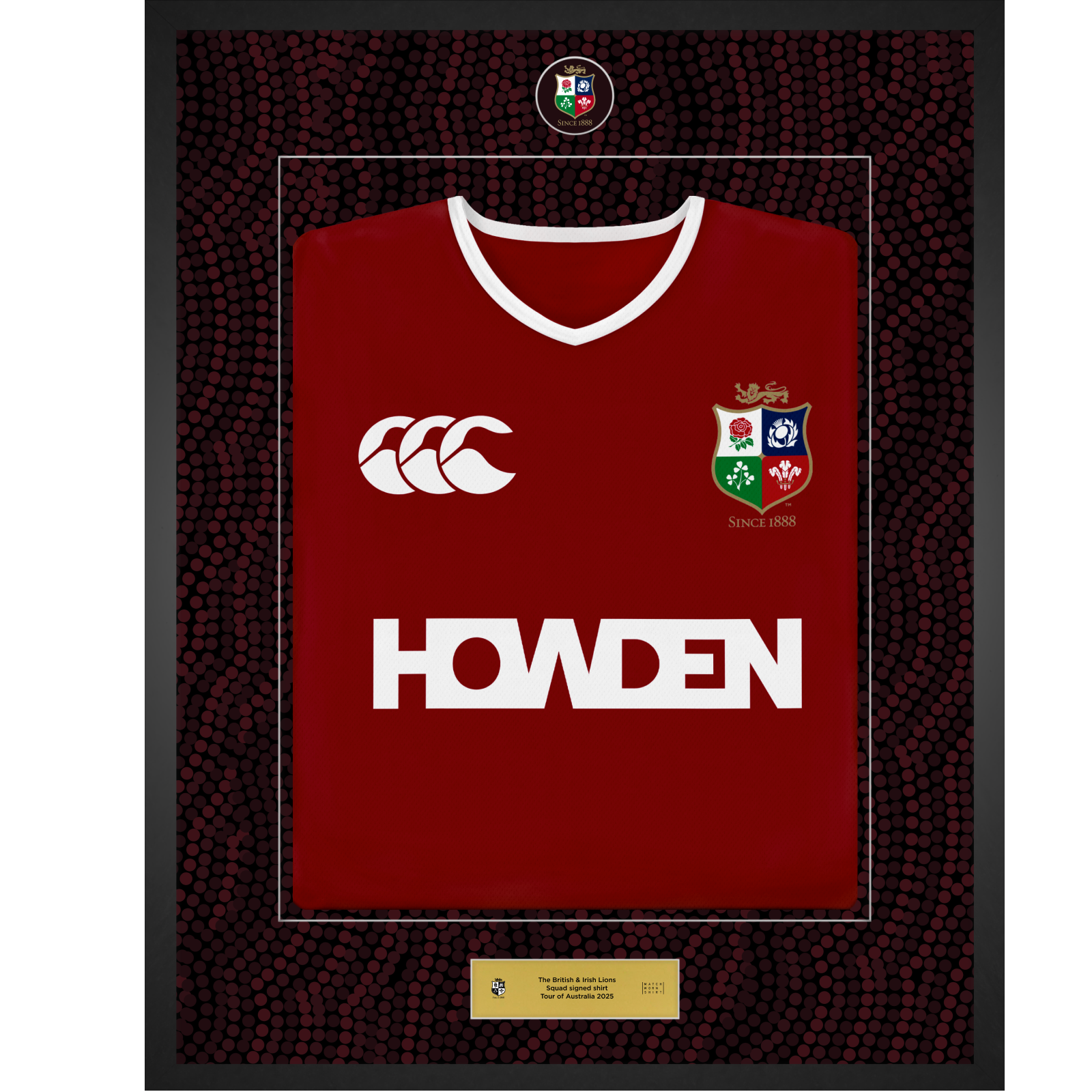 Limited Edition Framed Squad Signed Shirt