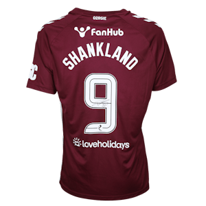 Lawrence Shankland Heart of Midlothian camisa.