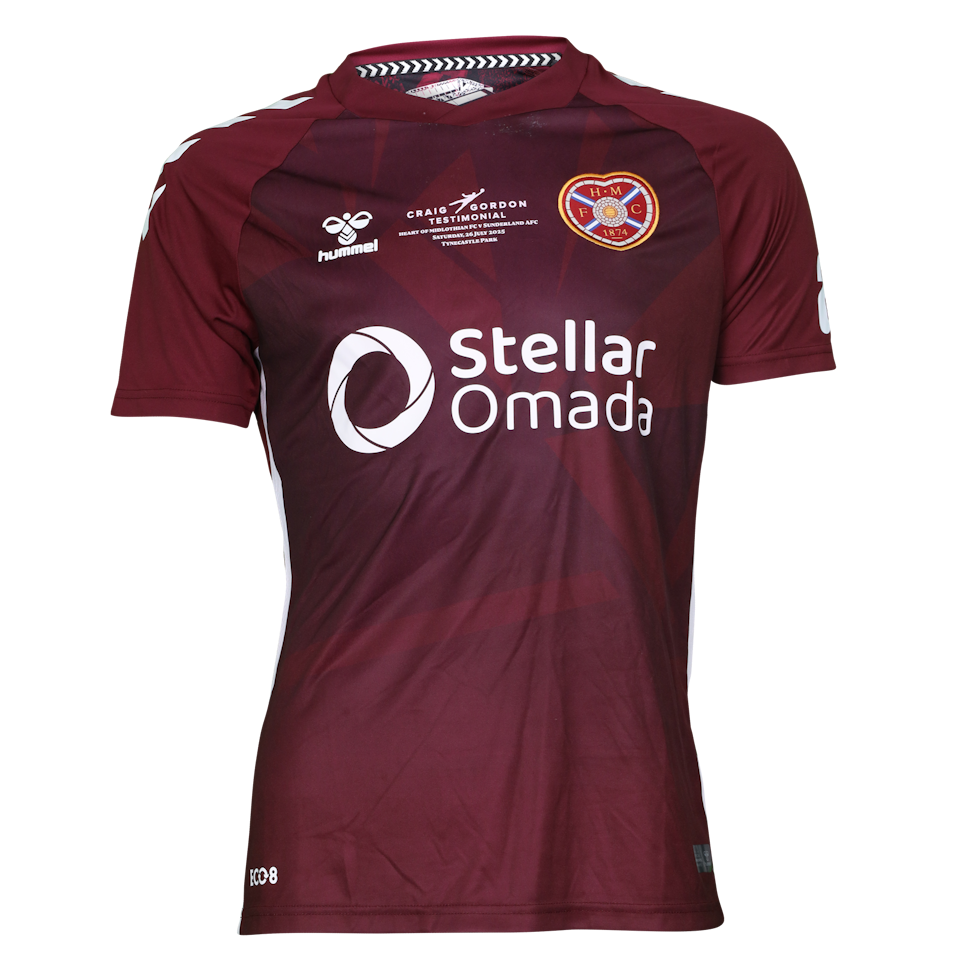 Cameron Devlin Heart of Midlothian camisa.