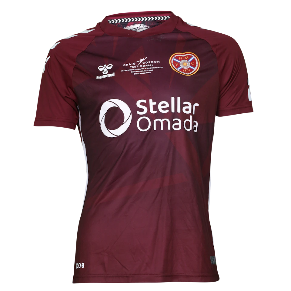 Cameron Devlin Heart of Midlothian camisa.