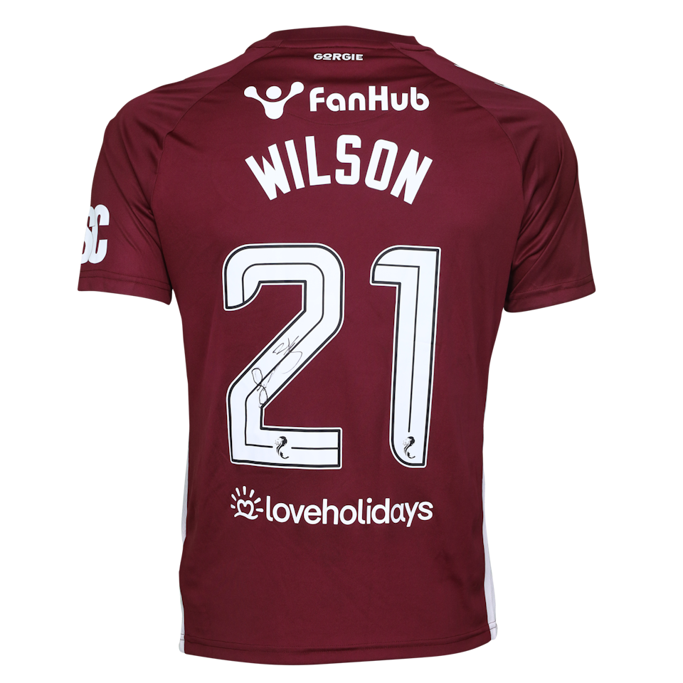 Maglia di J. Wilson (Heart of Midlothian)